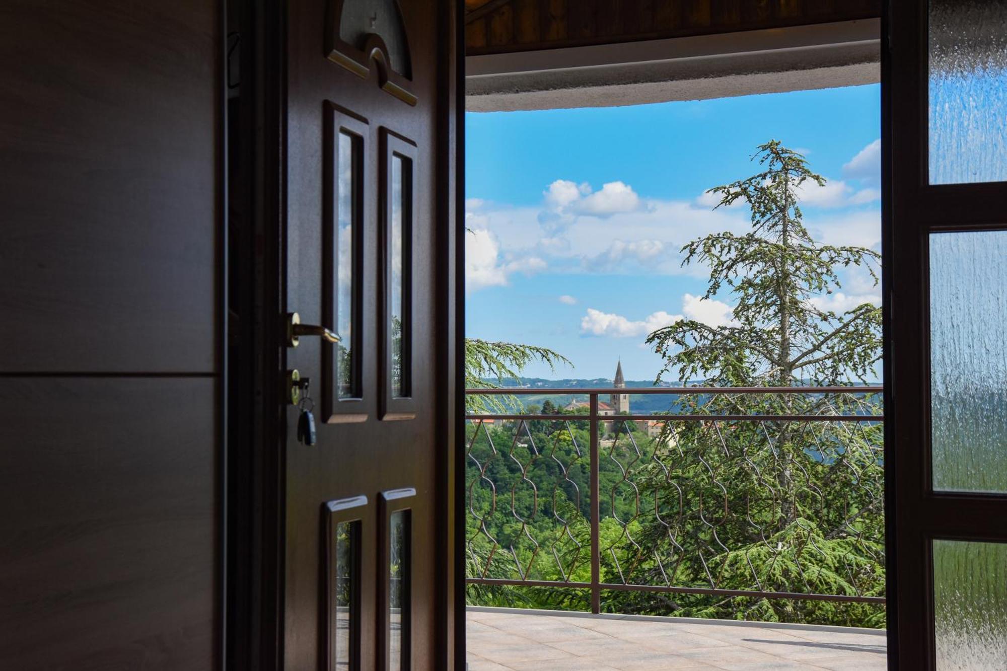 Apartman Villa Romana Grožnjan Exterior foto